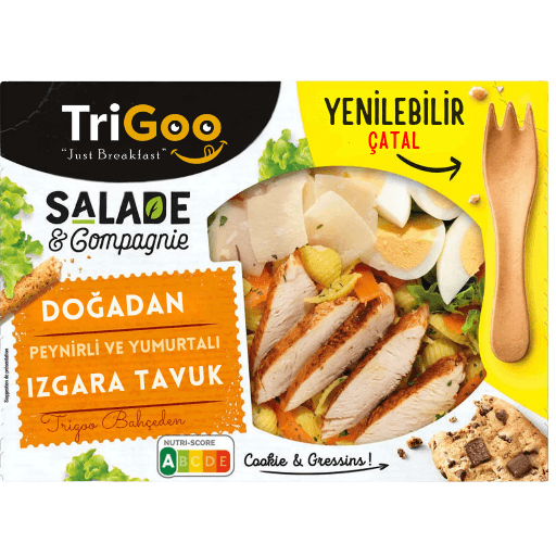 DOĞADAN Peynirli ve Yumurtalı Izgara Tavuk